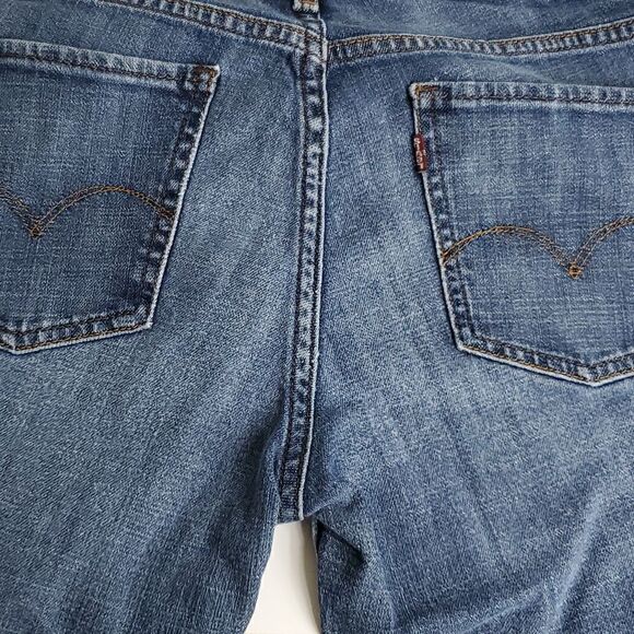 Levi's 553 Mid Rise Boot Cut Women's Jeans Size 6S - Picture 11 of 12